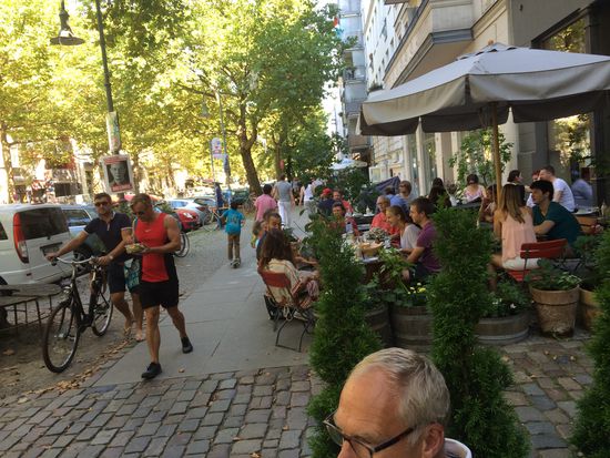 Im Schatten kann man gut verweilen