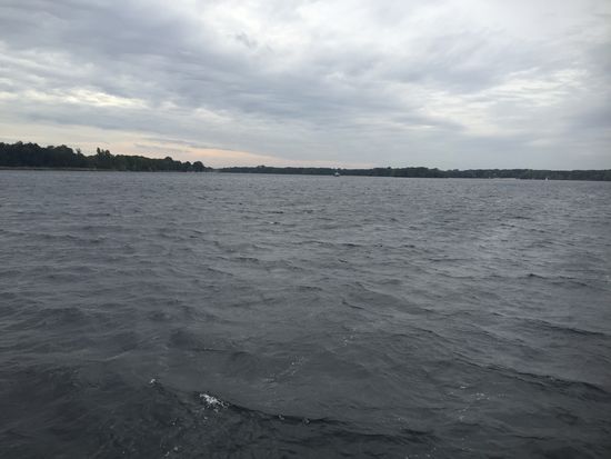 Viel Wind auf dem Tegeler See