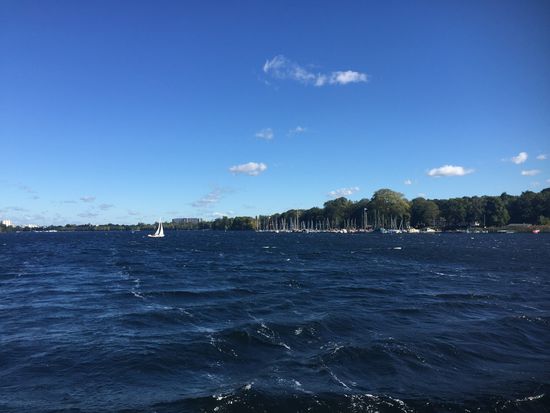 Viel Wind auf dem Tegeler See