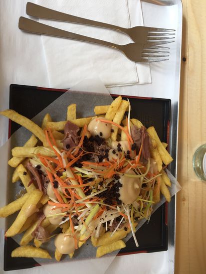 Designer pommes vom Sternekoch im Goldies in Kreuzberg