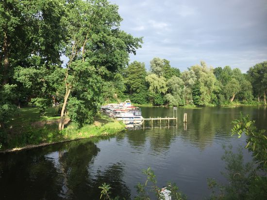 Schöner Hafen des MSC Möwe