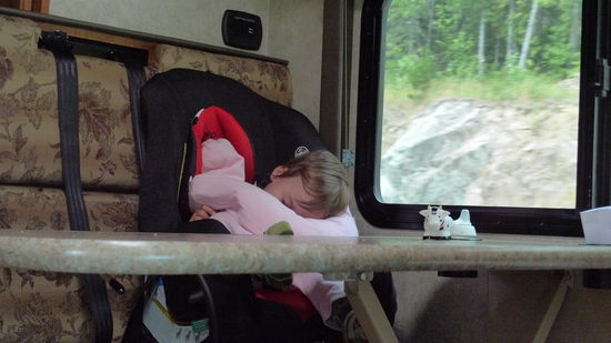 auf dem Weg ins neue Heim...