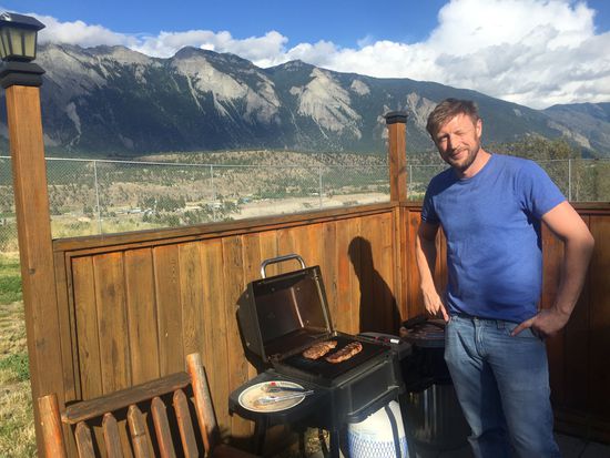 Jeah das erste mal grillen