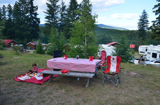 Elisa hat auch ihr Plätzchen