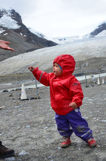 Mama willst du Gletscher Dreck? Ich habs auch schon gegessen, schmeckt gut 