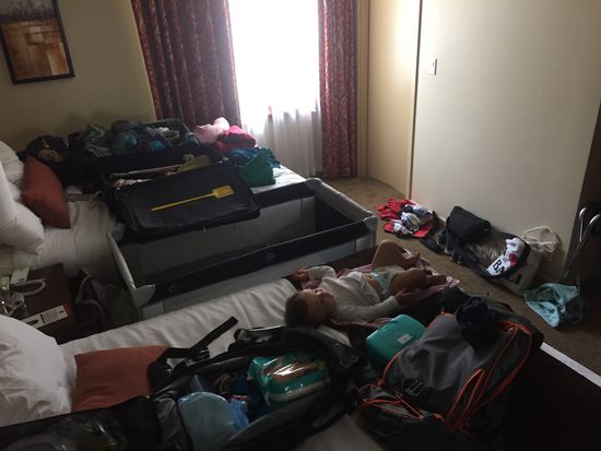 Koffer, Klamotten, Kind