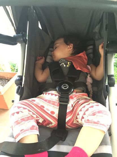 völlig erledigt von all den Eindrücken