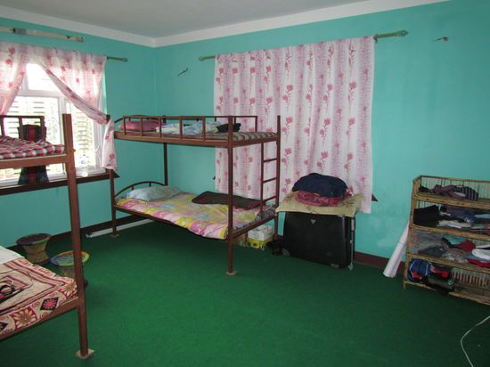 Das ist das Zimmer der Jungs