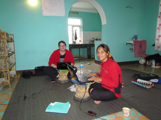 bei der Bearbeitung der Homepage