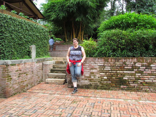 im Garten des Museums