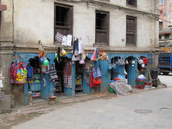 kleine Läden überall