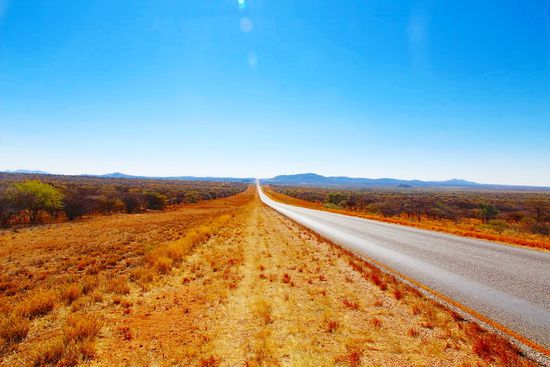 Einmal mehr lies uns der Blick gen Horizont die unendlich scheinende Weite des Landes bewusst werden.