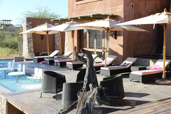 Der Pool Bereich....