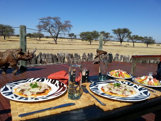 ...diese außergewöhnlichen Kulissen zu den Mahlzeiten werden wir vermissen...