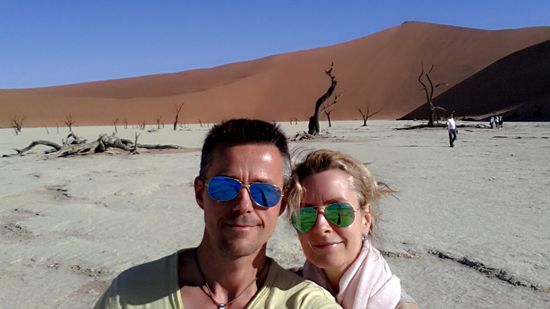 ...im skurrilen Deadvlei...