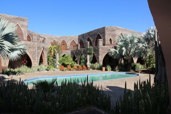 ...zurück in der Mirage Lodge...