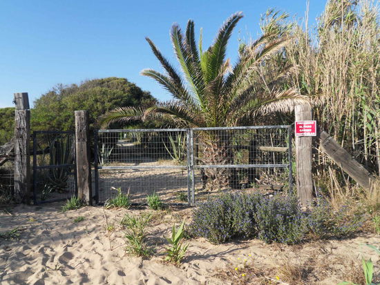 Privatzugang zum Strand 