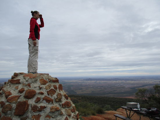 Ja wirklich...wir beide haben den Gipfel erklommen 