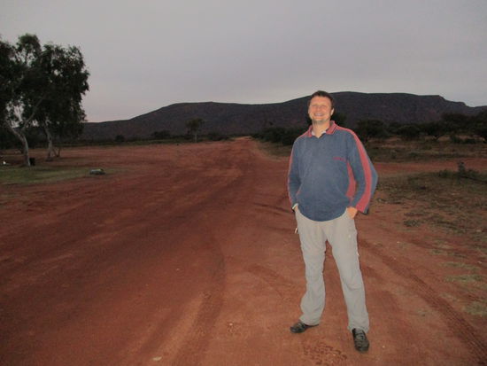 Müde, aber glücklich und zufrieden am Abend - Mt. Augustus: Checked 