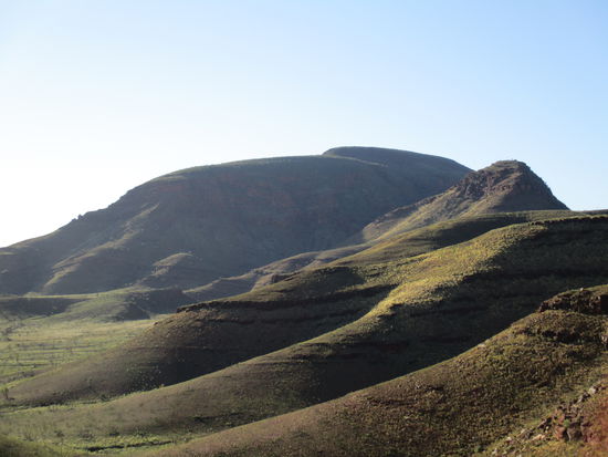 Mt. Bruce - da ganz hinauf zu gehen war der Plan...