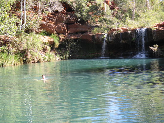 Swimming @ Dales Gorge