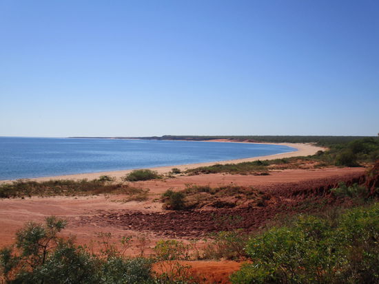 Ausblick vom Whalesong Cafe @ Dampier Peninsula