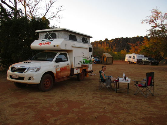 Dinner in der Dämmerung...