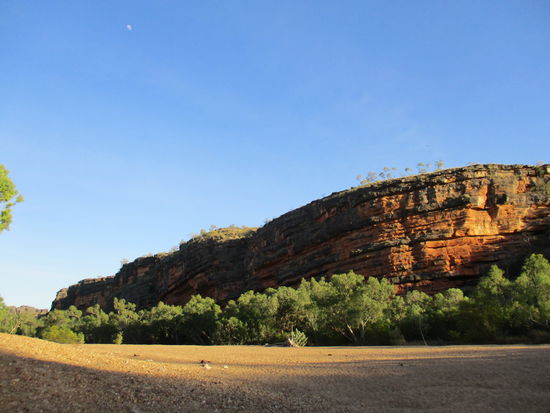 Tief in der Windjana Gorge