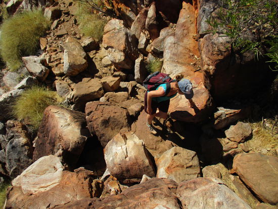 ... denn der Aufstieg danach ist hart 