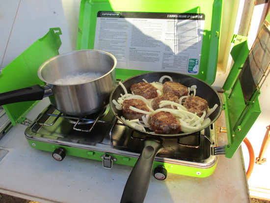 Das haben wir uns verdient nach diesem anstrengenden Tag 