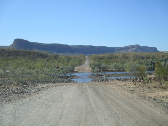 Anfahrt zum Pentecost River