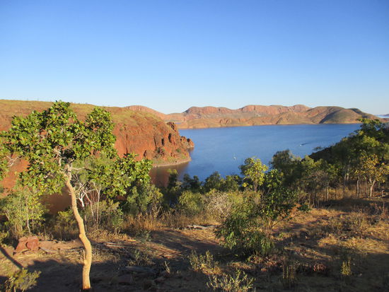 Abendstimmung am Lake Argyle