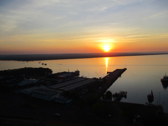Sunset von unserem Balkon - ohne Worte 