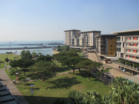 Blick auf den Waterfront Precinct