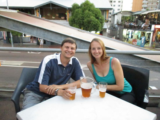 Memories... Genau hier saßen wir mit genau dem gleichen Jug Bier schon im Jahr 2007... Wahnsinn wie die Zeit vergeht...