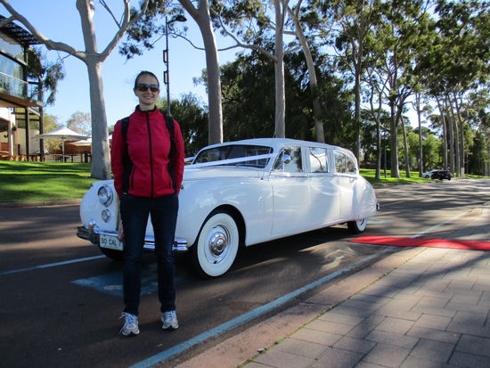 Der würde uns wahrscheinlich nicht bis nach Darwin bringen... 