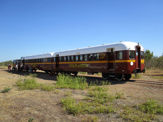 Gulflander von hinten...