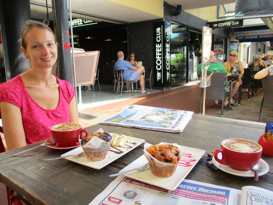 Tja und schon war es unser Stammkaffeehaus... 