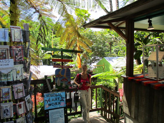 ... den wir gemütlich am Weg zum Markt trinken...