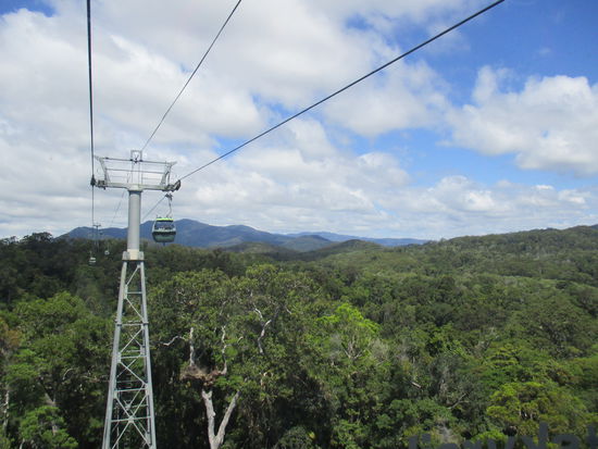 ... bevor es mit der Gondel wieder hinunter geht!