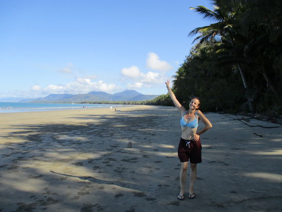 Am Strand von Port Douglas @ Sheraton Mirage Hotel