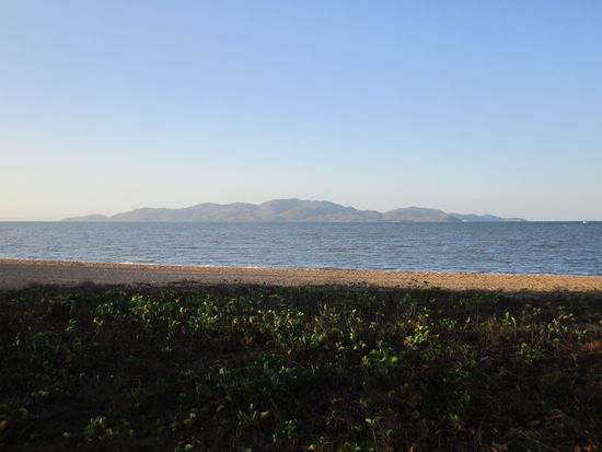Blick auf Magnetic Island von Townsville aus
