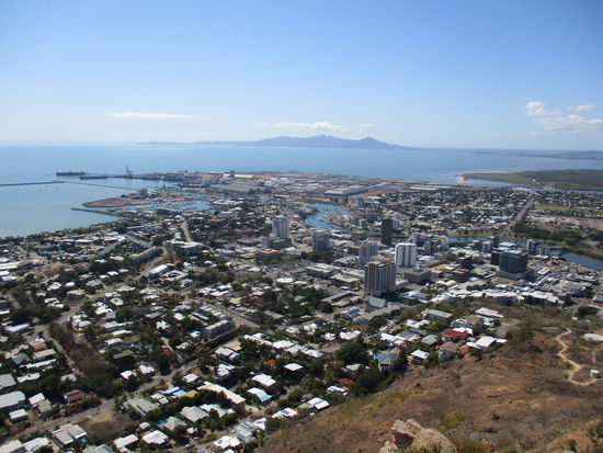 Und zu guter Letzt ein Blick auf Downtown Townsville