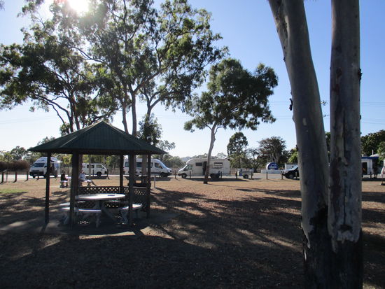 Morgenstimmung an der Rest Area