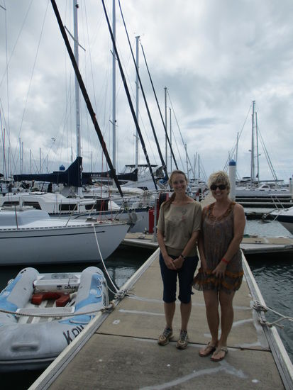 Mit Melinda @ Keppel Bay Marina