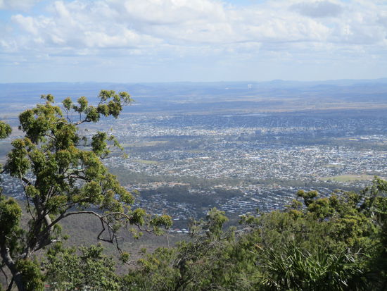 Blick auf Rockhampton vom Mount Archer