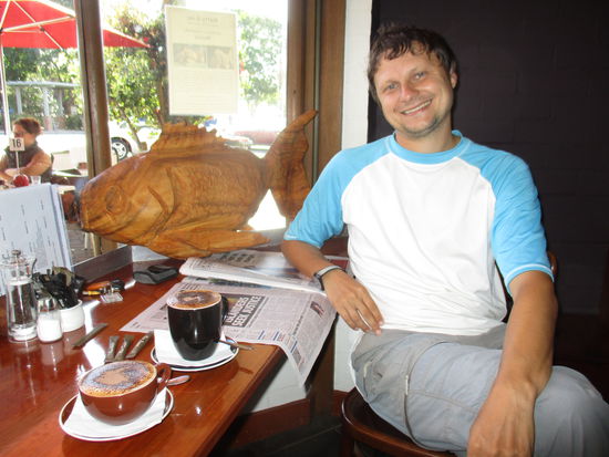 Morning coffee @ Maleny