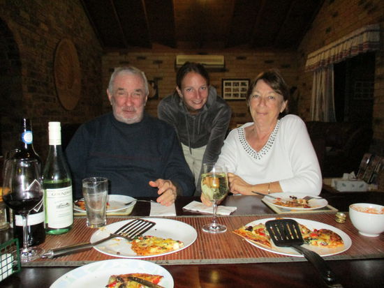 Bernie &amp; Liz  Cheers and thank you for your warm hospitality. We loved it 