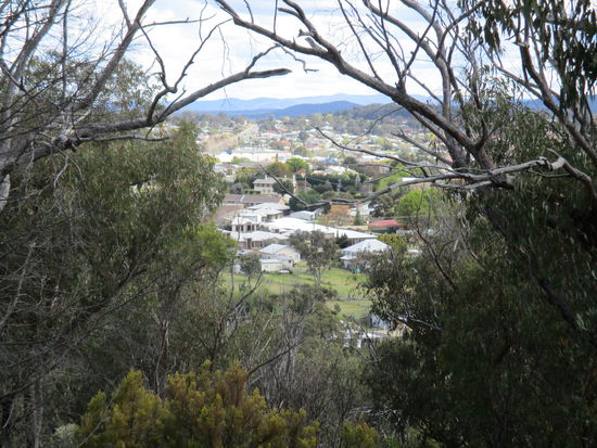 Blick auf Stanthorpe vom Campground aus gesehen