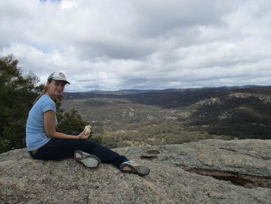 Stärkung nach dem schweißtreibenden Aufstieg 